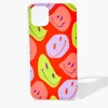 Abstract Happy Face Case For Iphone 11