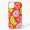 Abstract Happy Face Case For Iphone 13