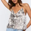 Abstract Marble Print Cami