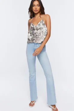 Abstract Marble Print Cami