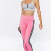 Active Checkered-Trim Leggings