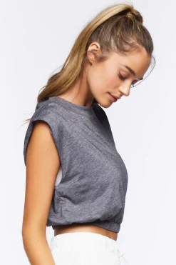 Active Cropped Muscle Tee