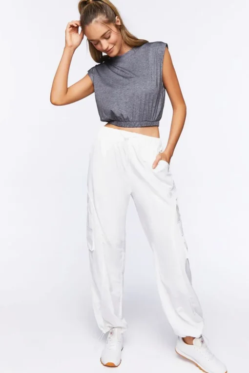 Active Cropped Muscle Tee