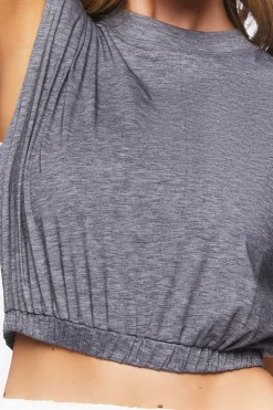 Active Cropped Muscle Tee