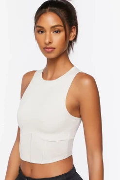 Active Cropped Tank Top