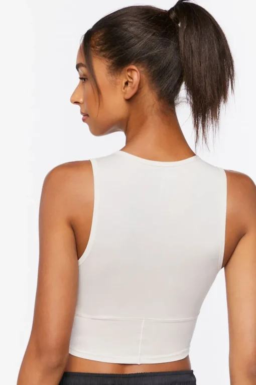 Active Cropped Tank Top