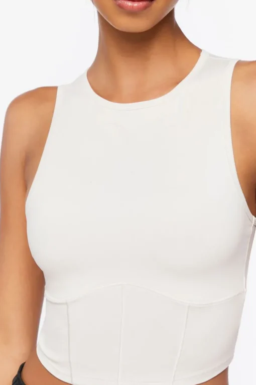 Active Cropped Tank Top