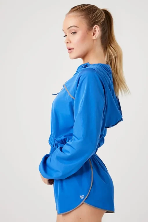 Active Cropped Windbreaker Jacket