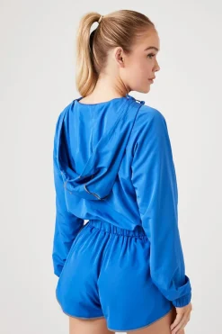 Active Cropped Windbreaker Jacket