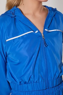 Active Cropped Windbreaker Jacket