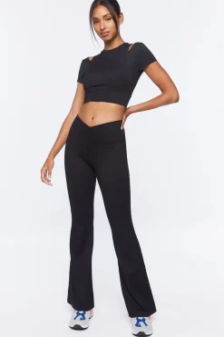 Active Cutout Crop Top