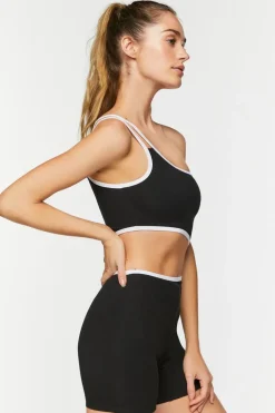 Active Cutout One-Shoulder Romper