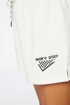 Active Dont Quit Graphic Shorts