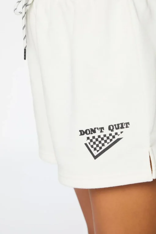 Active Dont Quit Graphic Shorts