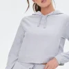 Active Drawstring Hooded Top