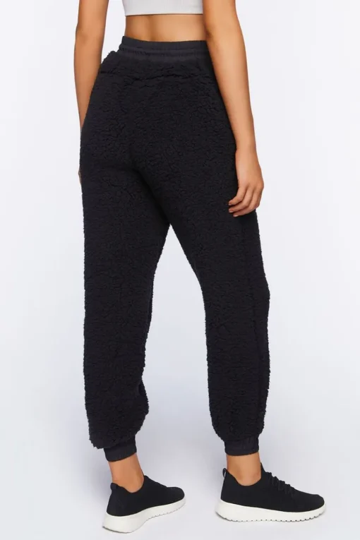 Active Faux Shearling Joggers