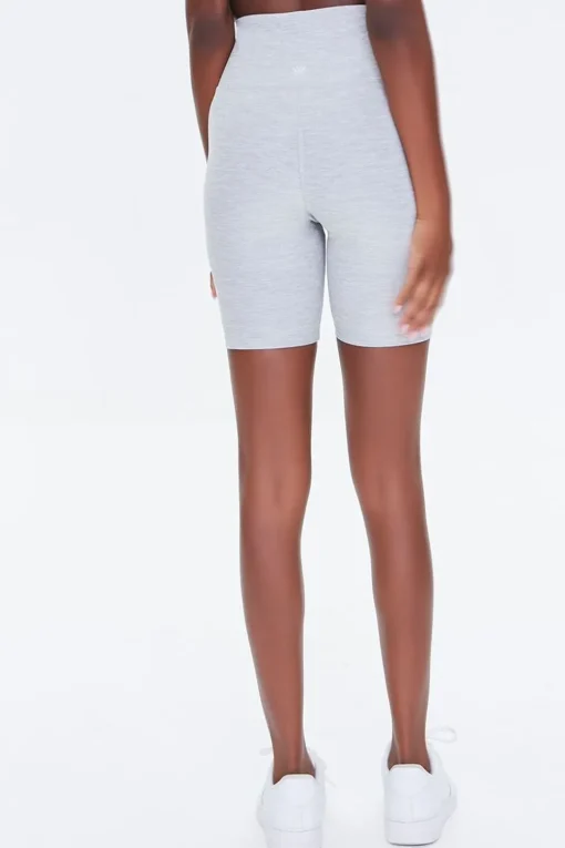 Active Heathered Bike Shorts