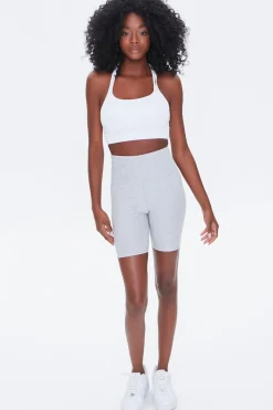 Active Heathered Bike Shorts