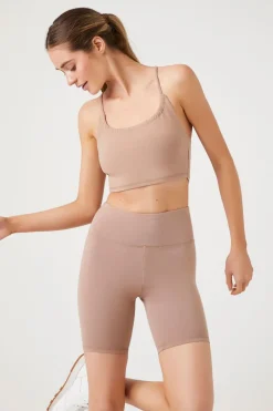 Active High-Rise Biker Shorts