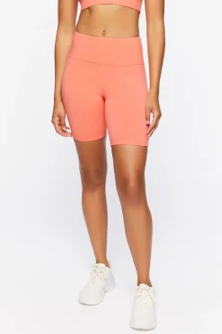 Active High-Rise Biker Shorts
