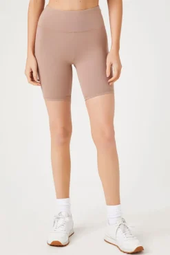 Active High-Rise Biker Shorts