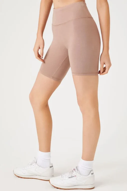 Active High-Rise Biker Shorts