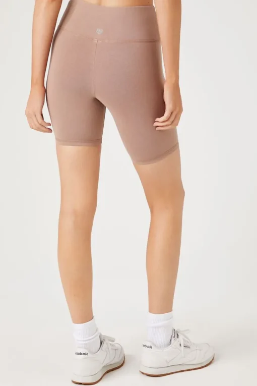 Active High-Rise Biker Shorts