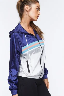 Active Hooded Windbreaker Jacket