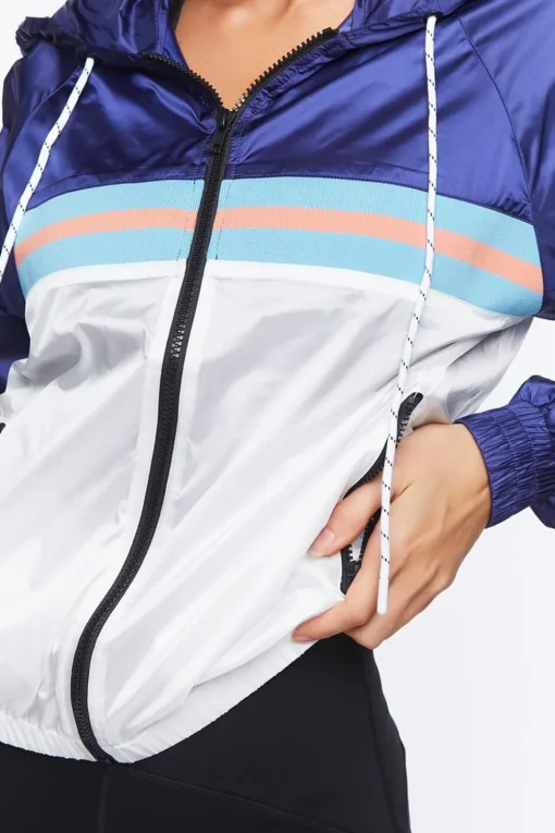 Active Hooded Windbreaker Jacket