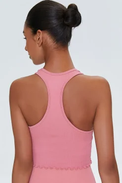 Active Lettuce-Edge Crop Top
