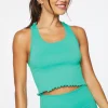 Active Lettuce-Edge Tank Top