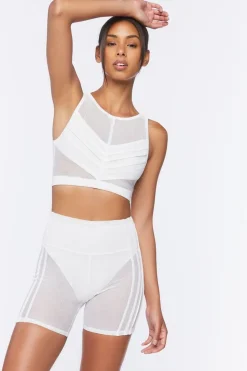 Active Mesh Biker Shorts
