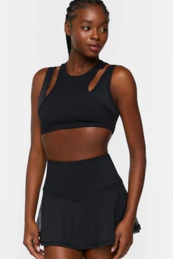 Active Mesh-Panel Skort