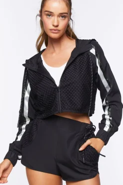 Active Netted Windbreaker Jacket
