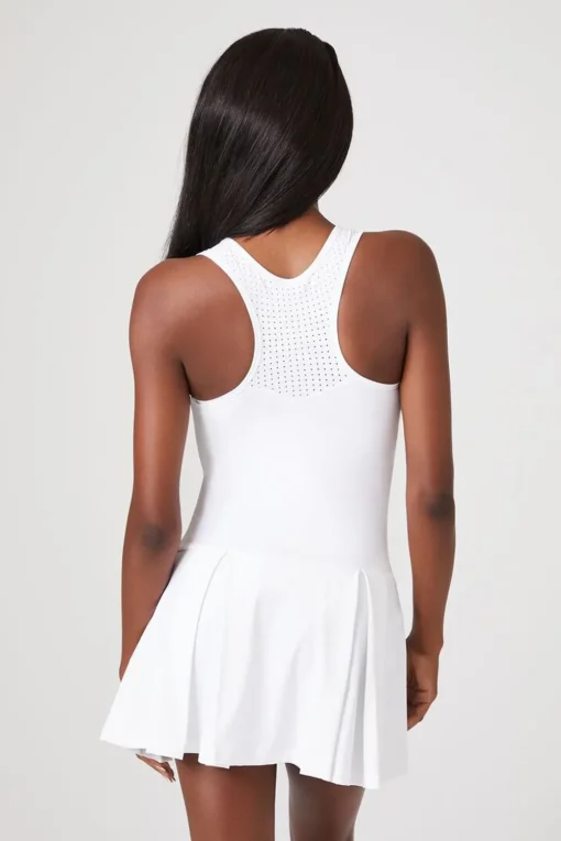 Active Pleated Mini Dress