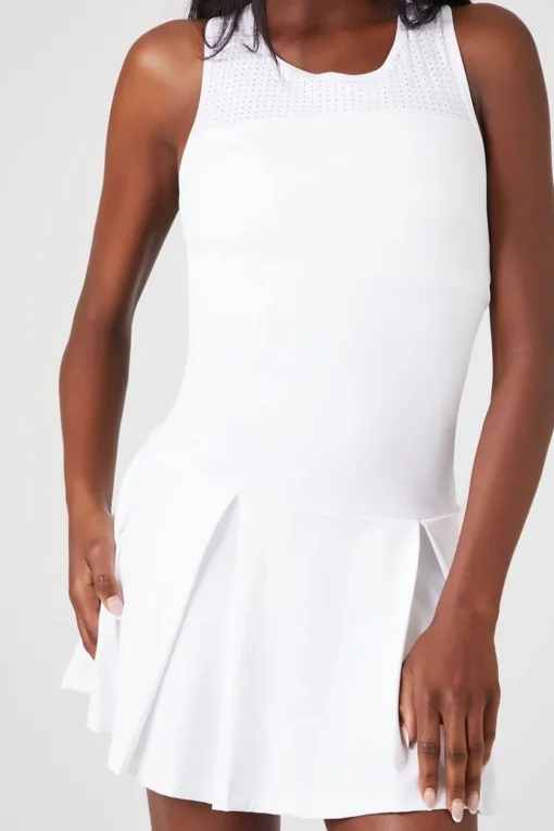 Active Pleated Mini Dress