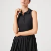 Active Pleated Skort Romper