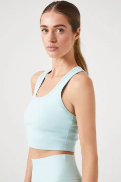 Active Racerback Cropped Tank Top