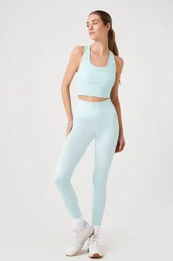 Active Racerback Cropped Tank Top