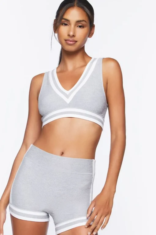 Active Ribbed Seamless Shorts