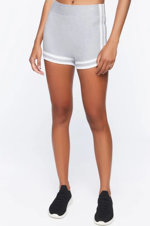 Active Ribbed Seamless Shorts