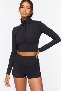 Active Ruched-Bum Biker Shorts
