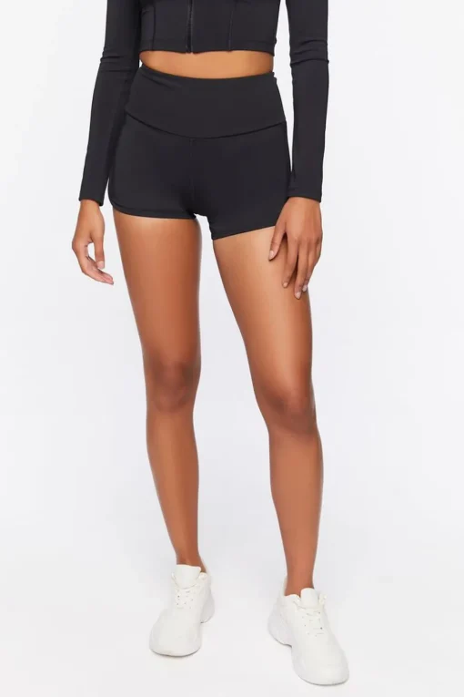 Active Ruched-Bum Biker Shorts