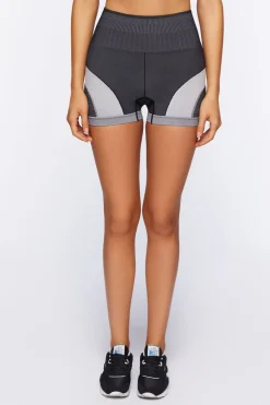 Active Seamless Colorblock Biker Shorts