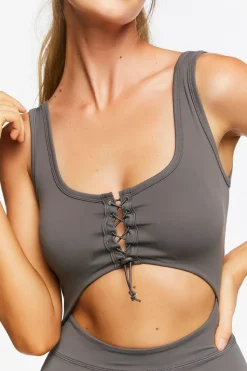 Active Seamless Cutout Romper
