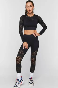 Active Seamless Netted Leggings
