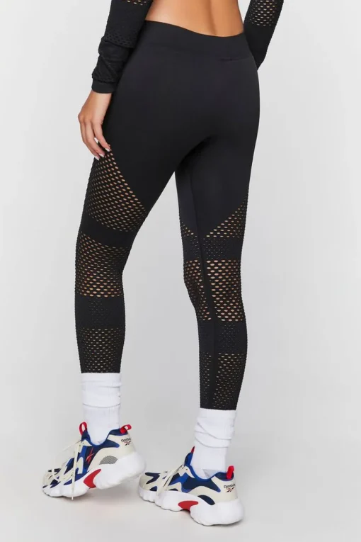 Active Seamless Netted Leggings