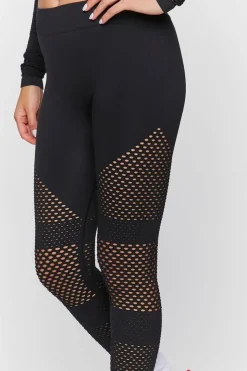 Active Seamless Netted Leggings