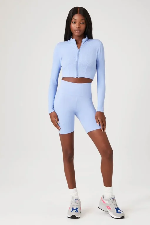 Active Seamless Zip-Up Jacket