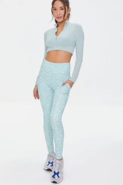 Active Speckled Print Leggings